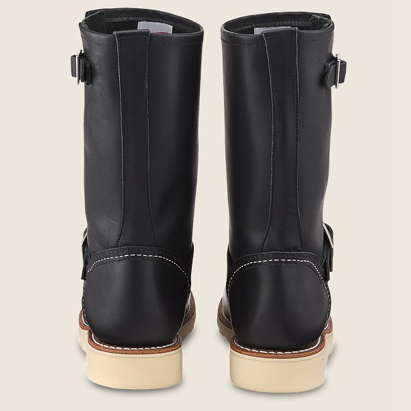 Bottes Red Wing Heritage - Classic Engineer - Tall Boundary Cuir - Noir - Femme 135ESBRMK